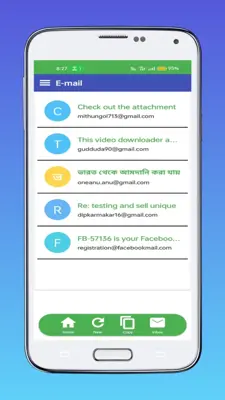 Disposable Email Temporary Email Address android App screenshot 1